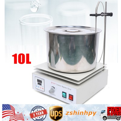Heat-collecting Magnetic Stirrer with Heating Plate Digital Hotplate Mixer