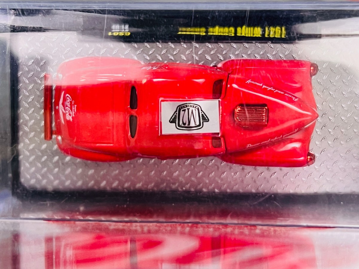 🔥M2 Machines Coca Cola 1941 Willys Coupe Gasser GS01 21-03