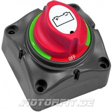 Battery Switch for 2 Batteries Disconnect Switch 200A Compact BEP Marine 701S