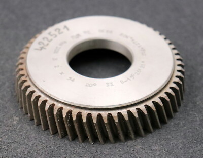 PWS Scheibenschneidrad mit Treppenschliff m= 2mm EGW 20° Z= 54 Ø117x24xØ1 3/4''
