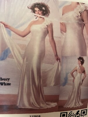 Modern Maids Ivory Bride Formal Evening Special Occasions Prom Dance Dress 4