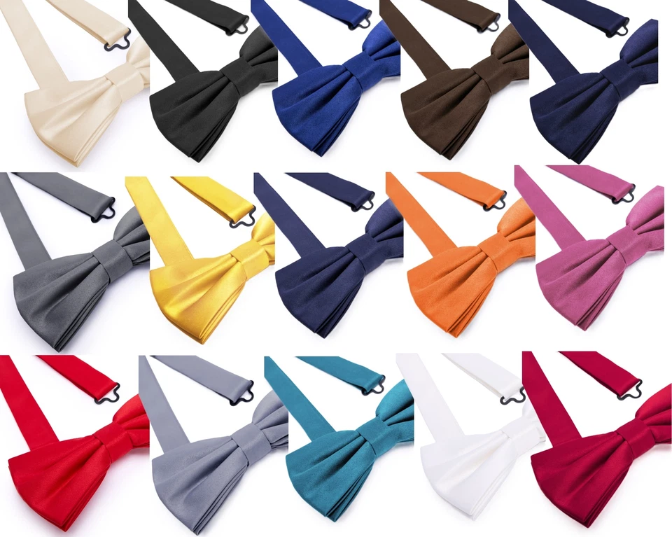 Elegante Herren Fliege - Hochwertig Matt Verstellbar BMM (12cm x 6cm) - Bild 1 von 1