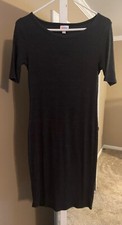 Lularoe Julia Pencil Dress Solid slate gray sz SMALL EUC cute EXCELLENT LOOK!!