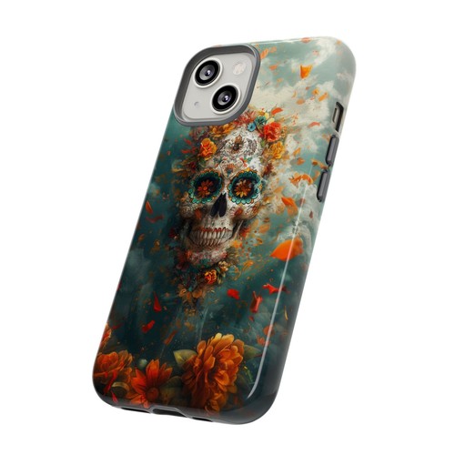 Mexico Calavera Skull Phone Case for iPhone, Samsung Galaxy, Pixel - 第 55/173 張圖片