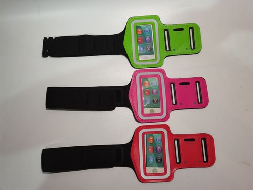 NEW For IPOD NANO 7 GYM SPORTS WORKOUT ARMBAND WRIST BAND STRAP CASE -ALL COLOR - Picture 2 of 13