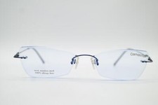 Vintage Cosmopolitan by Alpina Minneapolis Blue Rimless Glasses NOS