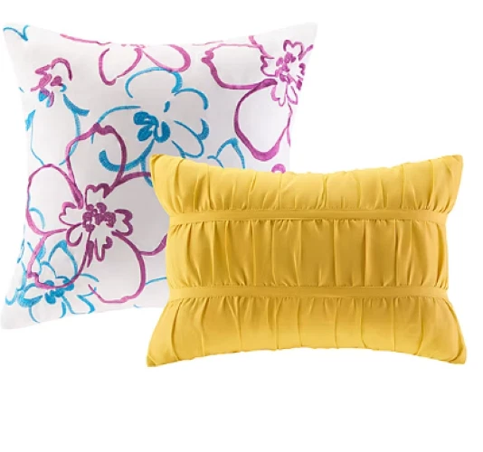 Intelligent Design ID Floral Comforter Set w decorative pillows King/ Cal King - Image 3 of 3