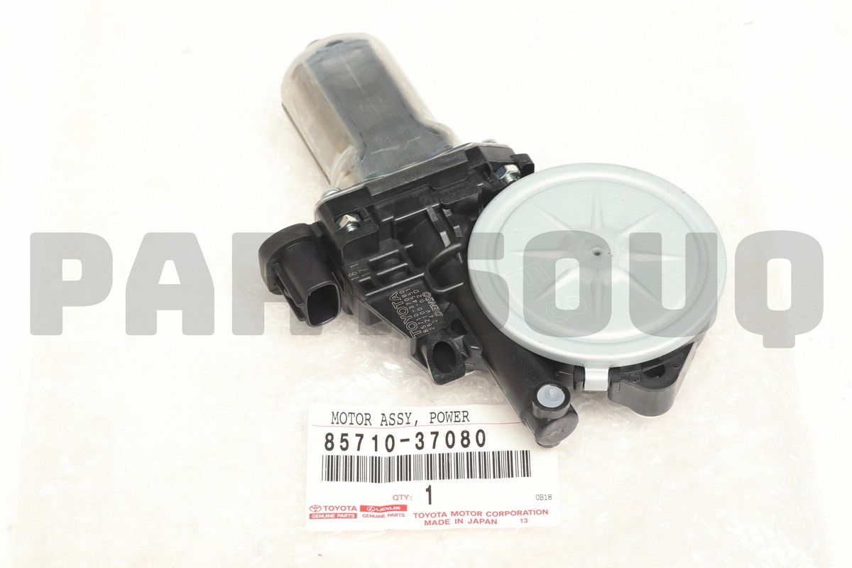 8571037080 Genuine Toyota MOTOR ASSY, POWER WINDOW REGULATOR, RH