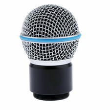 Wireless Microphone Capsule Head Replacement For System Sm58 Pgx2 Slx2
