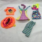 Vintage 90s Barbie clothes Cool Looks Hawaiian Fun Happenin Hair Fashions Retro