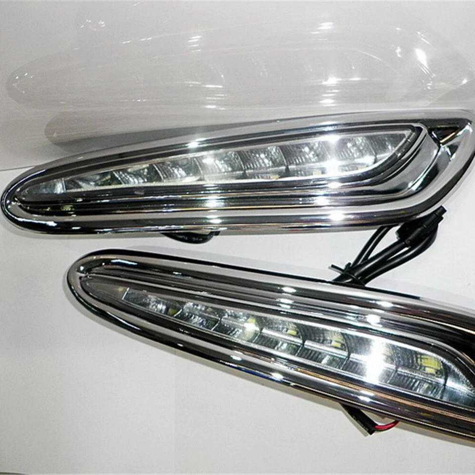 Luz de circulación diurna LED DRL LED luz de parachoques delantero para Mazda M3 Axela 2010-13 Foto 4 de 4