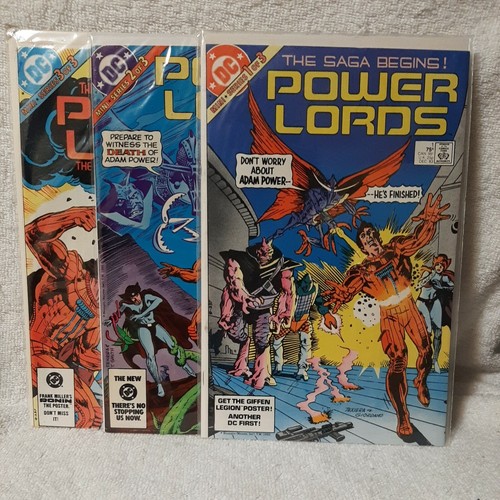 POWER LORDS Mini Series #s 1-3 (Set completo) - (DC, 1983) -- VF/NM