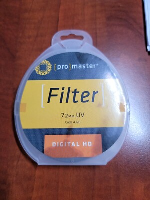 Promaster Digital HD UV Filter - 72mm w/ Multicoated Schott optical glass #4320