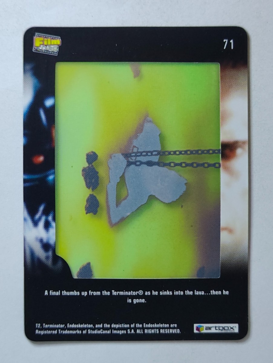 ジョンコナー　artbox 2003 ArtBox Terminator 2 FilmCardz #71 It Must End Here | eBay