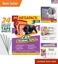 Cat Scratch Deterrent Tape Set - Multiple Sized Furniture Protectors for Cats