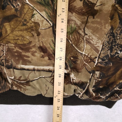 RedHead Camo Hooded Bomber Jacket Dead Mans Pass Ranch Small Outdoor - Picture 13 of 13