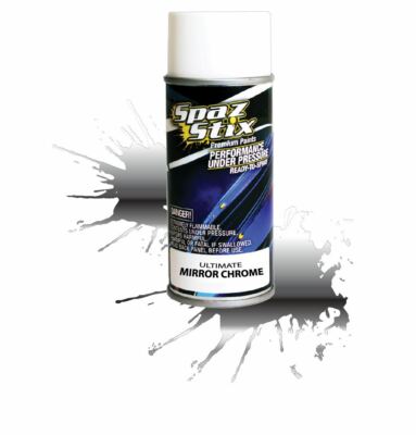 Spaz Stix - Ultimate Mirror Chrome Aerosol Paint, 3.5oz Can