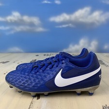 NIKE - Tiempo Legend 8 Club FG Soccer Football Blue Cleats Shoes, Mens 7