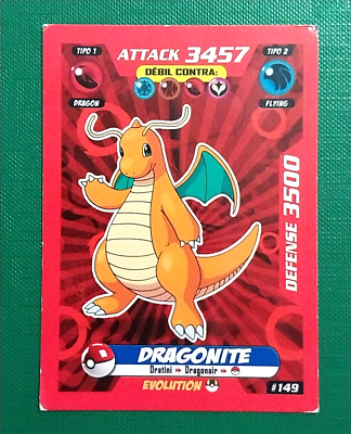 POKEMON TCG 3R V2 #149 DRAGONITE Card PERU 2018 South America