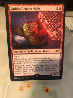 Goblin Cruciverbalist マジック・ザ・ギャザリングカード