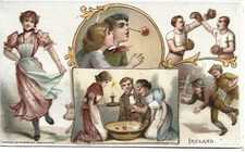 MULTI VIEW,ARBUCKLE BROS. COFFEE SPORTS CARD #4-IRELAND & BOXERS  w/ HISTORY