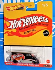 Hot Wheels Pop Culture Mattel Brands 1/5 Hot Wheels 1985 Chevy Astro Van Black