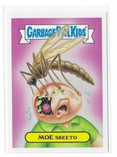 2017 Topps GPK Garbage Pail Kids Adam Geddon Bio & Tech Moe Skeeto 2a