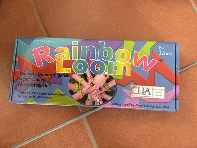 Rainbow Loom Starterset mit Metallnadel und. 600 Bändern + Webrahmen mit Zubehör