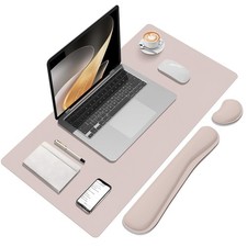 Mouse Pad and Keyboard Wrist Rest, Large Keyboard and Mouse Pad Set, Ergonomi...