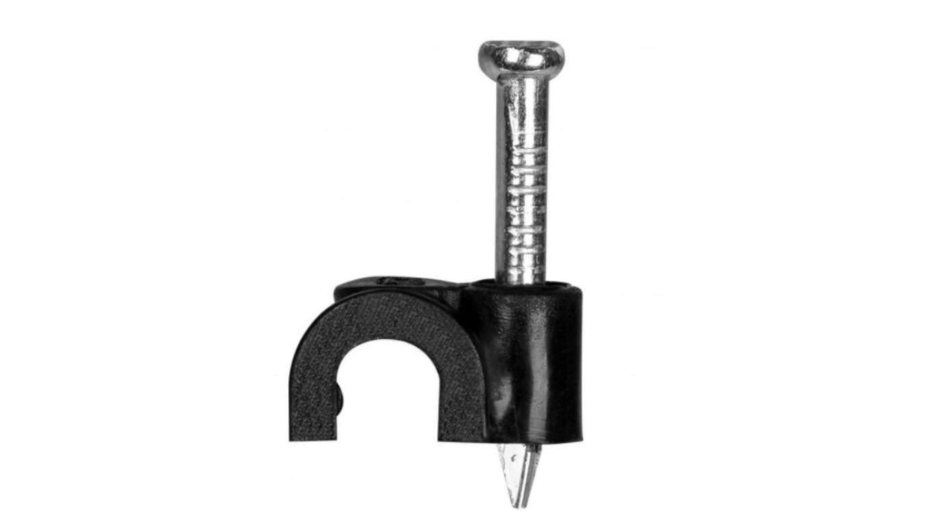Cable Holder 12mm Black H.7009C/Pack=100pcs