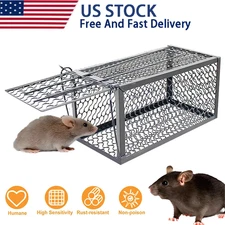 Cage Trap Live Humane for Squirrel Chipmunk Rat Mice Rodent Animal Catcher.