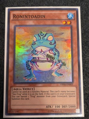 Ronintoadin OP04-EN005 OTS Tournament Pack 4 Unlimited VLP Super Rare 