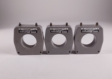 LOT of 3 Square-D Current Transformers Type 74, Ratio 800:5, Cat No. 74-801