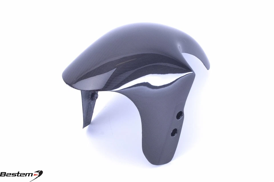 Guardabarros delantero fibra carbono Ducati 750SS 851 888 900SL 900SS Monster 600 750 900 Foto 2 de 4