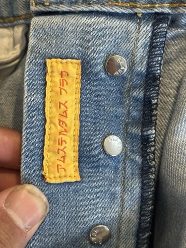 Scotch & Soda Amsterdam Blauw Ralston Cotton Blend Slim Denim Jeans - W34 L32 - Picture 14 of 24