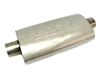 Jeep Auspuff Topf Ø 2,5'' = Ø 63mm 34cm lang Universal Endtopf Muffler Borla