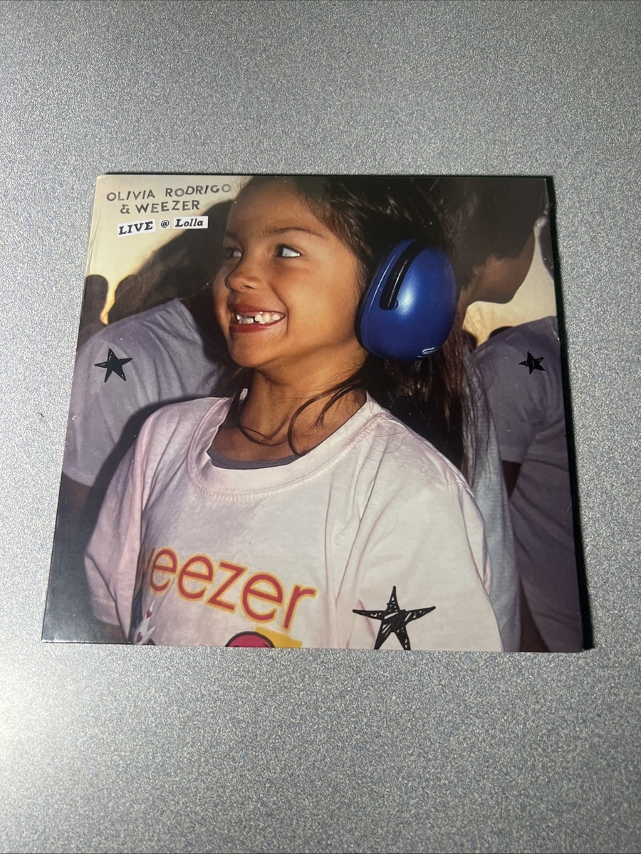 未使用)Olivia Rodrigo & Weezer/Live@lolla Olivia Rodrigo & Weezer – Live @ Lolla – Vinyl (Blue, 7