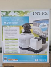 Intex Krystal Clear 2800 GPH Above Ground Swimming Pool Sand Filter Pump 26647EG