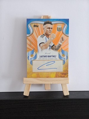 Lautaro Martinez 2026 Argentina Team Set Golden Sun /50 Karten
