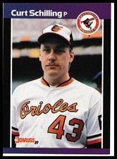 1989 Donruss #635 Curt Schilling Baltimore Orioles
