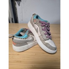 Jordan 1 Low ALT SE PS FQ8093-100 11C Sail Violet Dust Kids