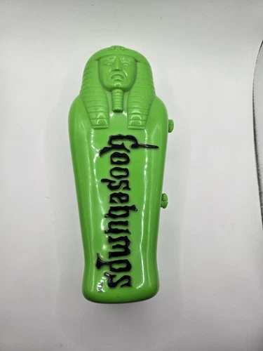 Vintage GOOSEBUMPS Return Of The Mummy 'Prince Khor-Ru' Pencil Case Box 1996 HEI