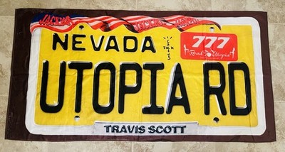 TRAVIS SCOTT  ROAD TO UTOPIA  BEACH TOWEL