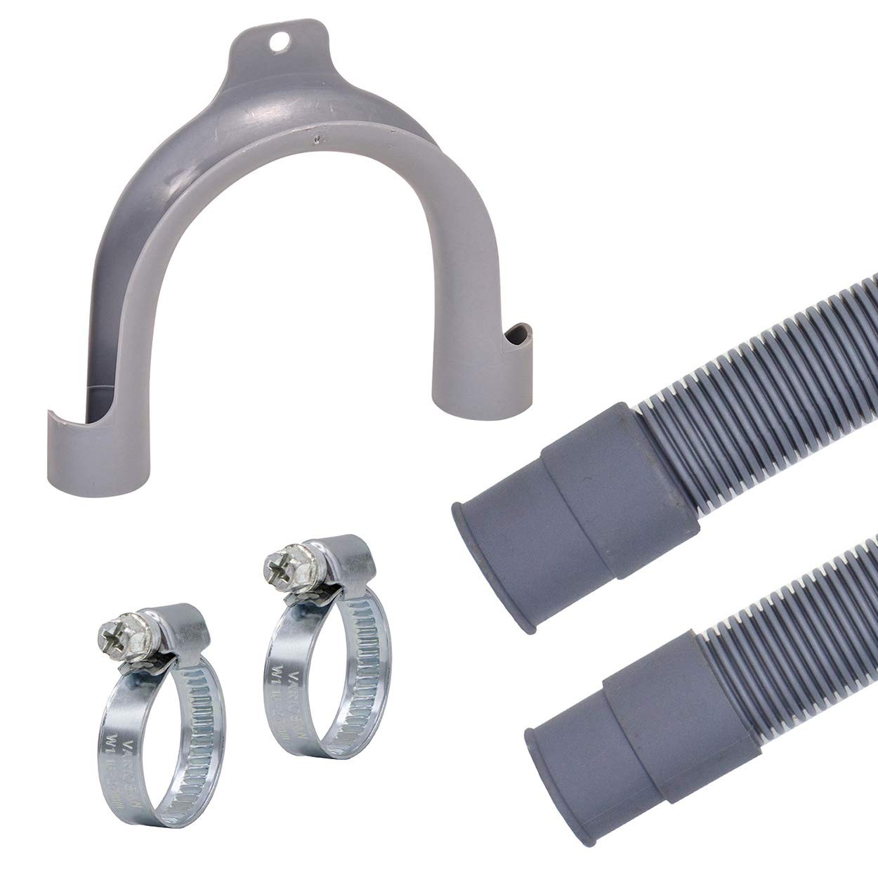 Tuyau d'évacuation flexible 12135 pour lave-vaisselle 3/4" long de 2,50 m
