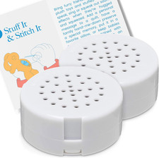 Mini-Me, 60-Second Multi-Message Audio Recorder for Plush Toys, Quilts, Pillow,