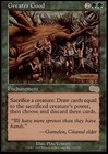 MTG Greater Good, Urza's Saga, Heavily Played, English