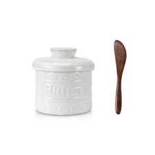 Butter Crock Ceramic Butter Crock With Lid Butter Dish With Lid For Counter...