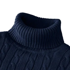 Men's Turtleneck Soft Sweater 2023 Warm Knitted Autumn/winter Pullover Jumper