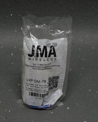 JMA UXP-DM-78 4.3-10 Male 7/8'' Annular Cable UXP Torque Connector 50 Ohm