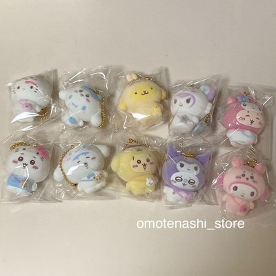 Chiikawa x Sanrio Mini Figure Keychain 2025 Complete Set of 10 | eBay